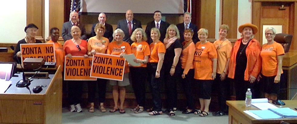 12-5-17 Zonta Says NO to Violence Against Women